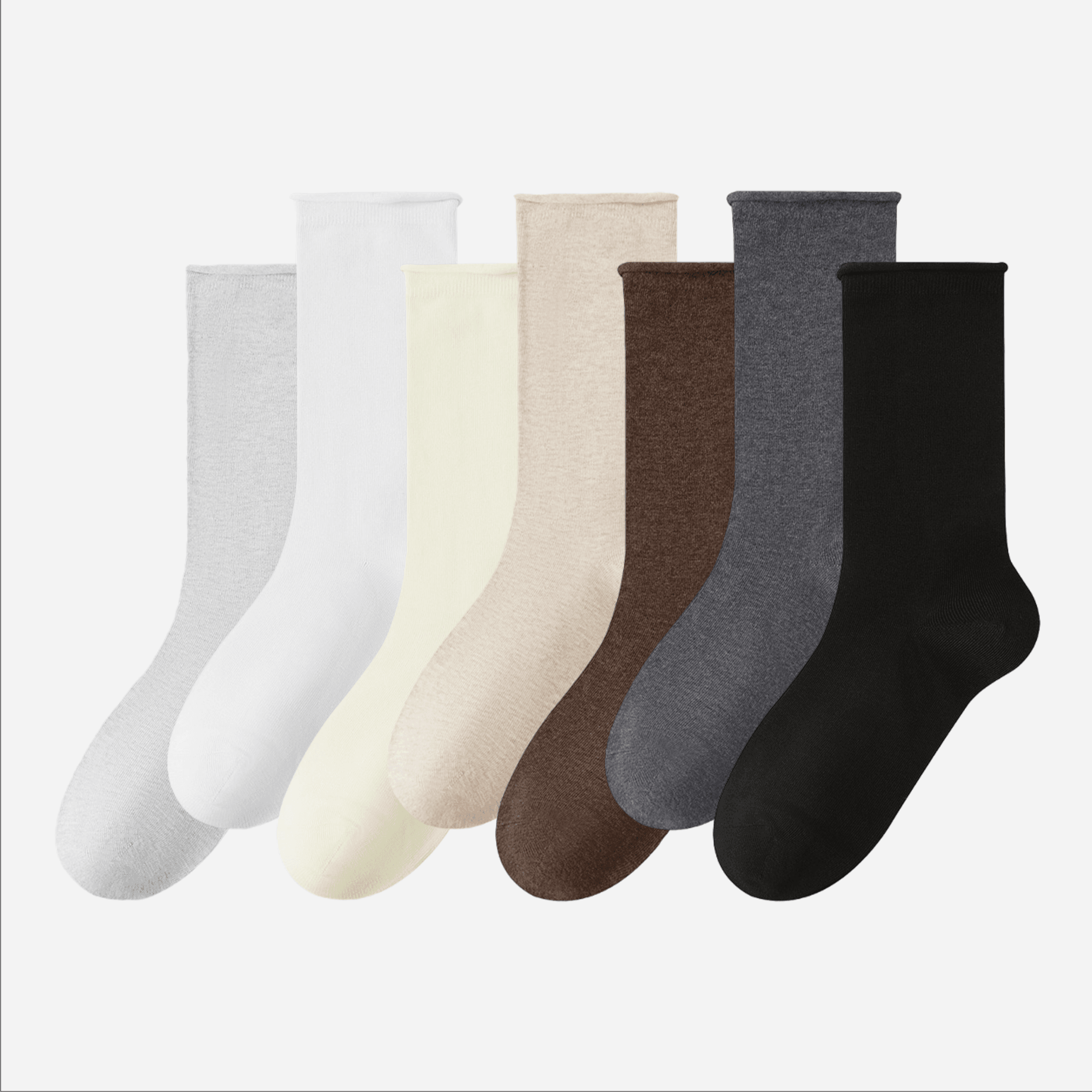 Women's Cloud-Soft Cotton Slouch Socks - Single Pair