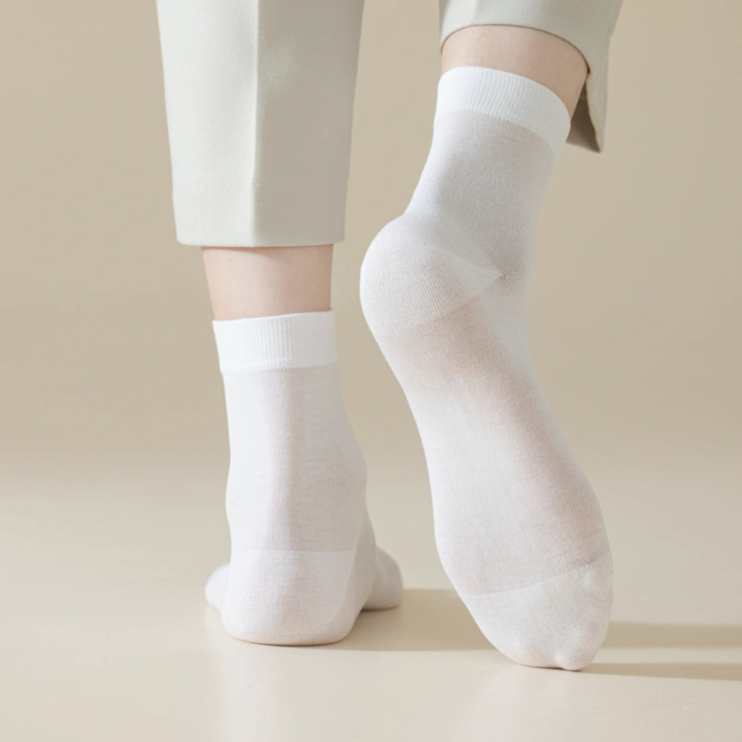 Men's Silk & Modal Ultra-Thin Cooling Quarter Socks