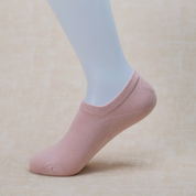 Kids & Petite Women's 95% Cotton Seamless No-Show Socks - sock set showing soft cotton comfort