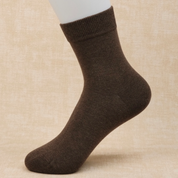 Women's 98% Cotton 5" Quarter Heather Socks - product photo showing soft cotton-rich comfort