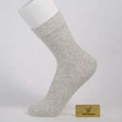 Women's 63% Combed Cotton Seamless Quarter Socks - product photo showing soft cotton comfort