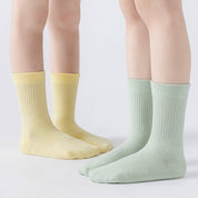 Kids' Soft Macaron 97% Long-Staple Cotton 4-Pack