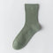 Men's 98% Cotton Classic Ribbed Crew Socks - detail photo showing soft cotton-rich comfort