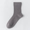 Men's 98% Cotton Classic Ribbed Crew Socks - detail photo showing soft cotton-rich comfort