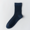 Men's 98% Cotton Classic Ribbed Crew Socks - detail photo showing soft cotton-rich comfort
