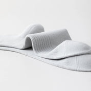 Men's 98% Cotton Classic Ribbed Crew Socks - detail photo showing soft cotton-rich comfort