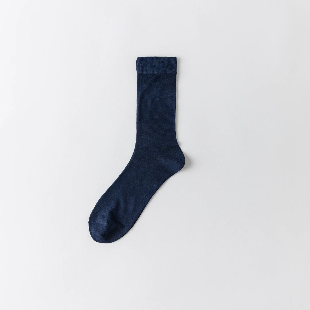 Men's Luxury 6A Silk Dress Crew Socks