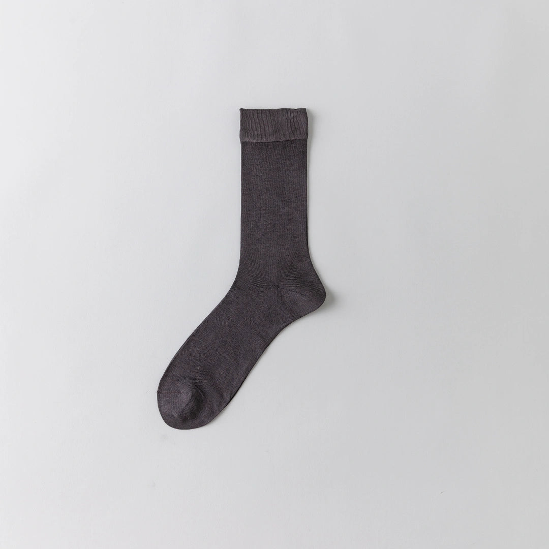 Men's Luxury 6A Silk Dress Crew Socks