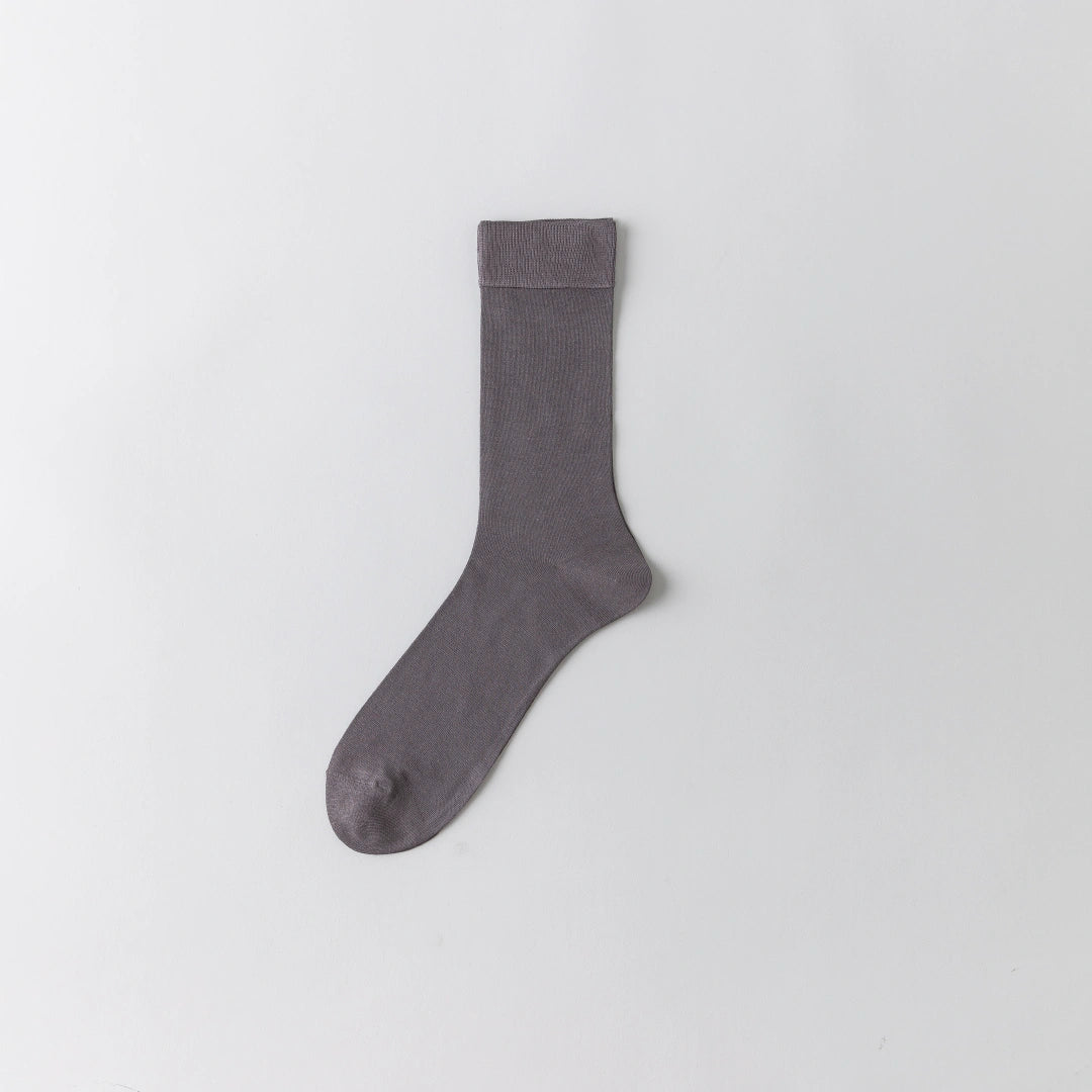 Men's Luxury 6A Silk Dress Crew Socks