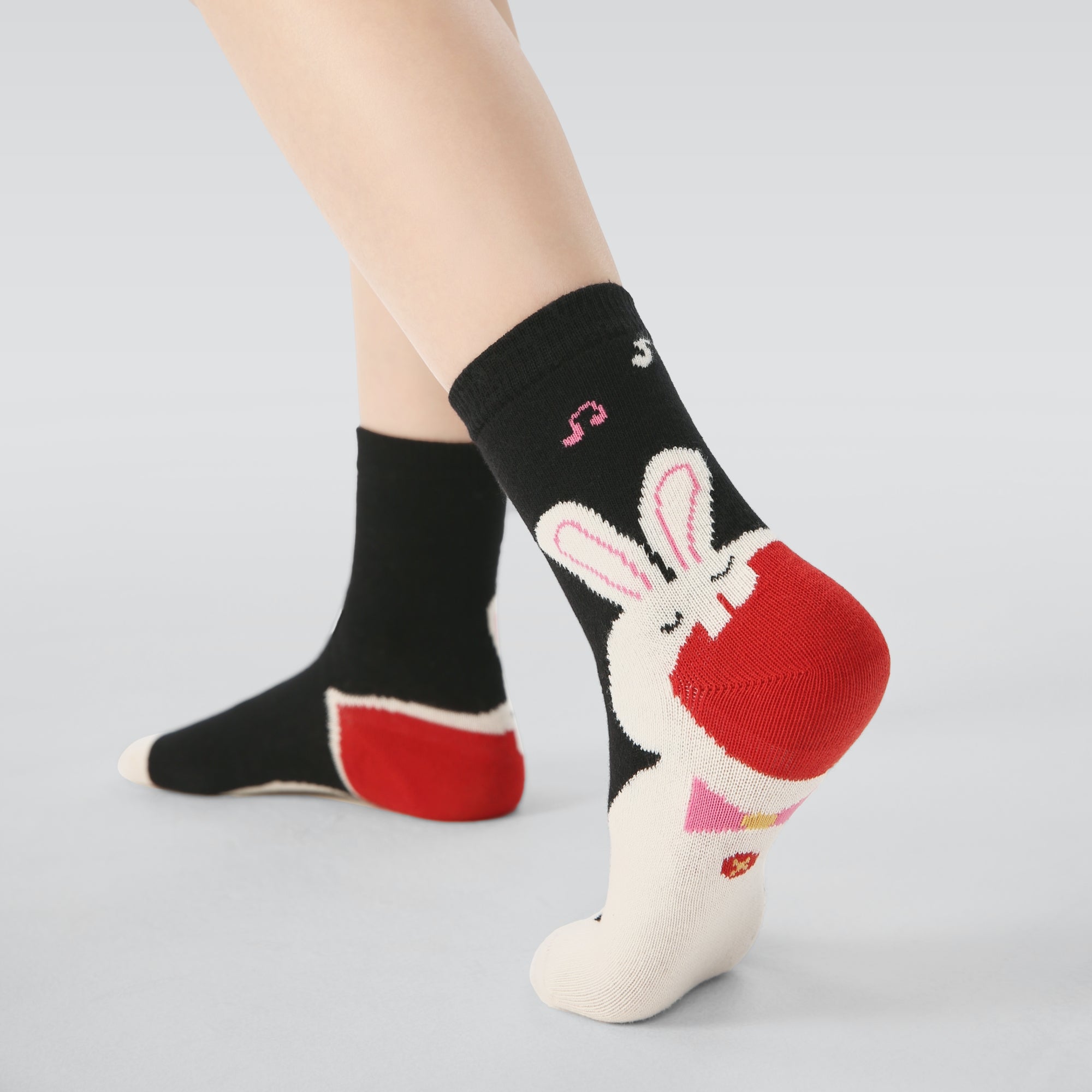 Kid's Sweet Woodland Animal Socks - 5 Pairs