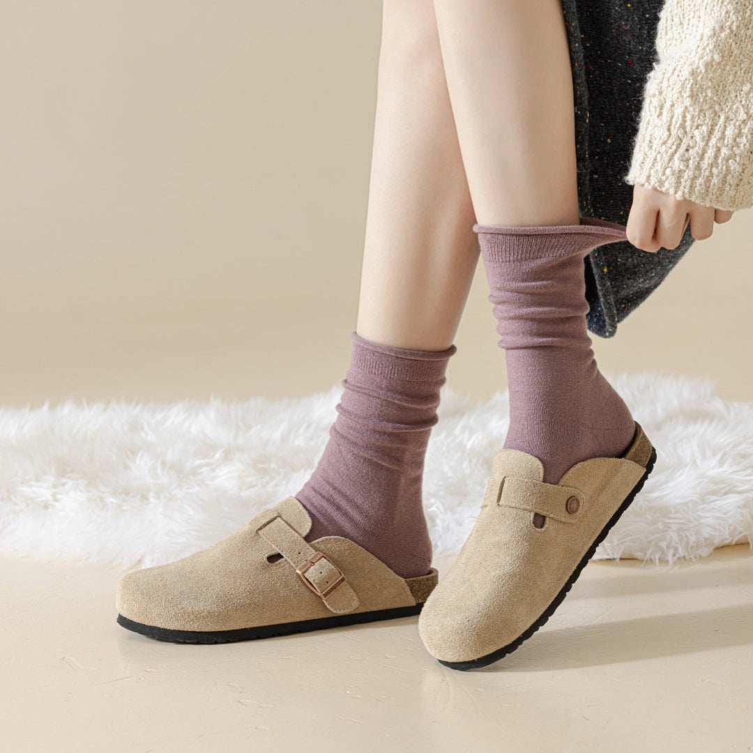Cozy Wool Slouch Socks