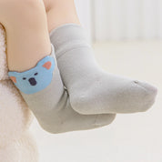 Baby’s Forest Friends' Colorblock Animal Cuff 3-Pack