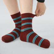 Kid's Modern Retro Patterned Socks - 5 Pairs