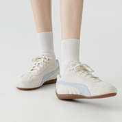 Women's 99% Cotton Ultra-Thin Non-Binding Summer Socks - product photo showing soft cotton comfort