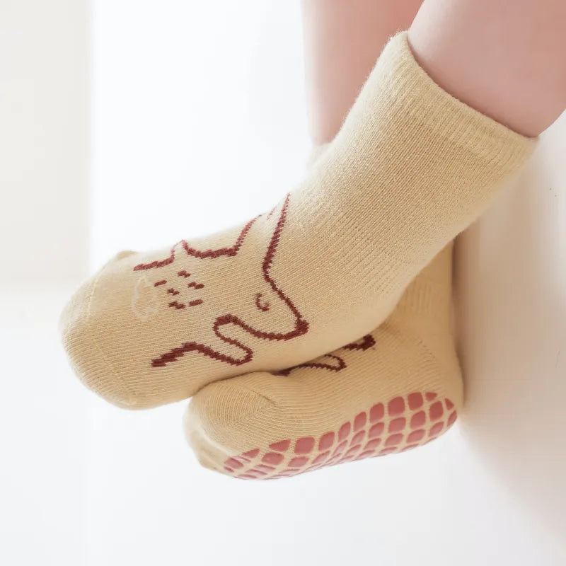 Babies Little Dreamers Grip Socks-4 Pairs