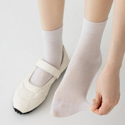 Women's 99% Authentic Supima® Cotton Mesh Crew Socks
