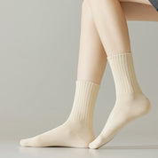 Daily Ribbed Cotton Crew