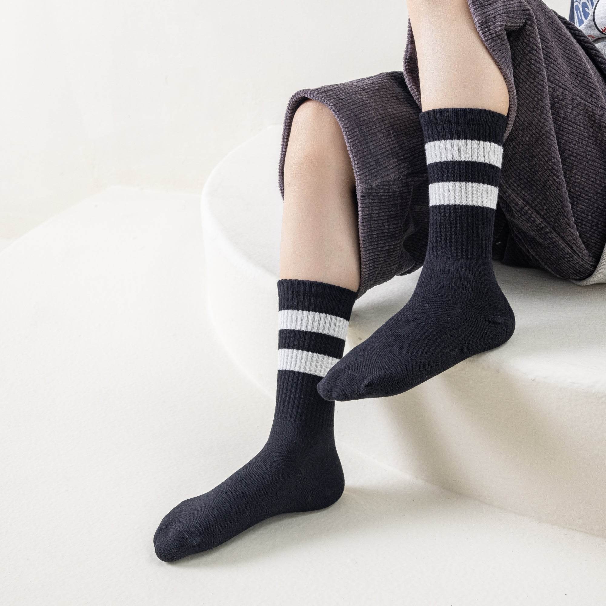 Kid's Heathered Varsity Socks - 4 Pairs - Weavasocks