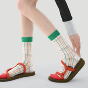 Women's Color-Block Mesh Crew Socks (3-Pack) - sock set showing breathable mesh comfort