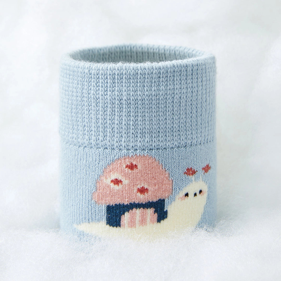 Kid‘s Fairytale Forest Thickened Terry Socks 5-Pack