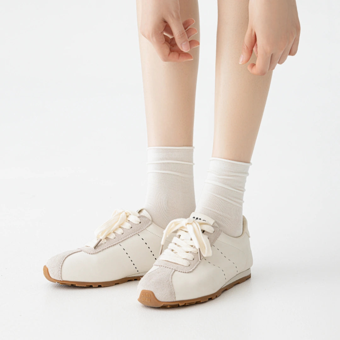 Women's 5.5" Luxury 6A Silk Roll Top Socks