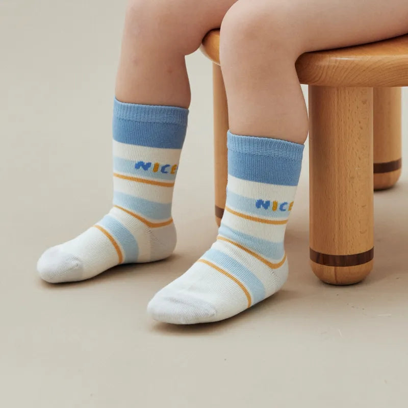 Babies The Good Vibes Socks-5 Pairs