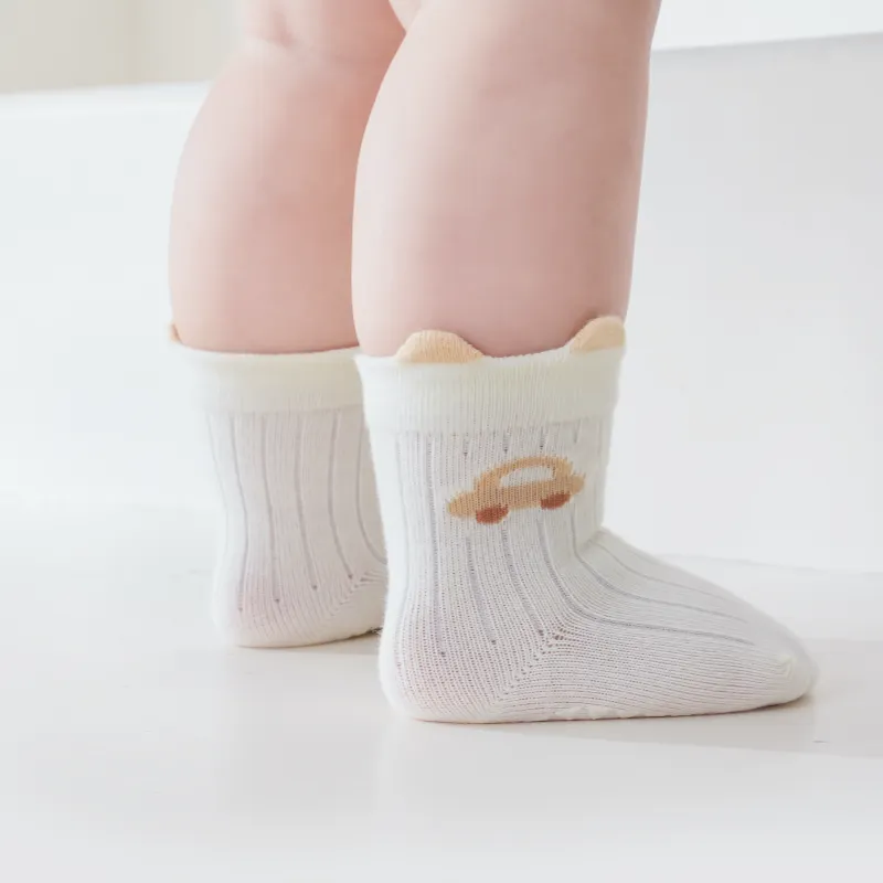 Babies Little Cruiser Grip Socks-3 Pairs