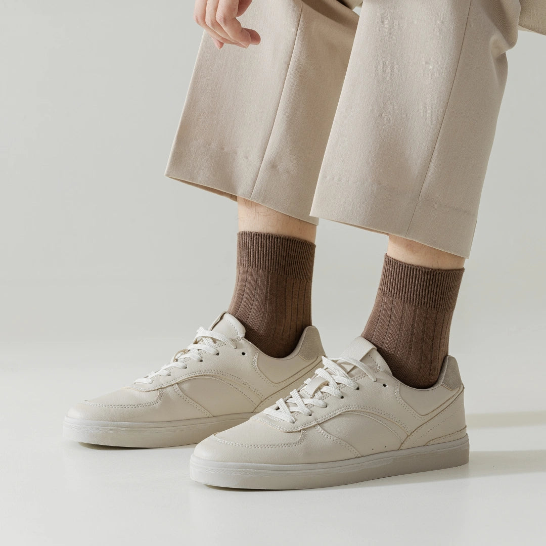 Men's 98% High-Cotton Non-Fading Quarter Socks