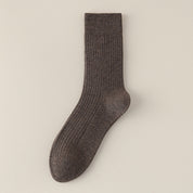 Men's 41% Wool Ribbed Thermal Socks