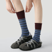 Striped Cuff Socks