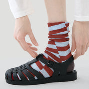 Women's Dopamine Color-Block Crew Socks (3-Pack) - sock set showing secure grip comfort