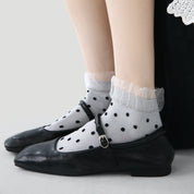 Retro Bloom Floral Relief Ankle Socks 3-Pack