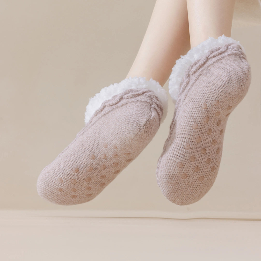 Sherpa Lined Slipper Socks