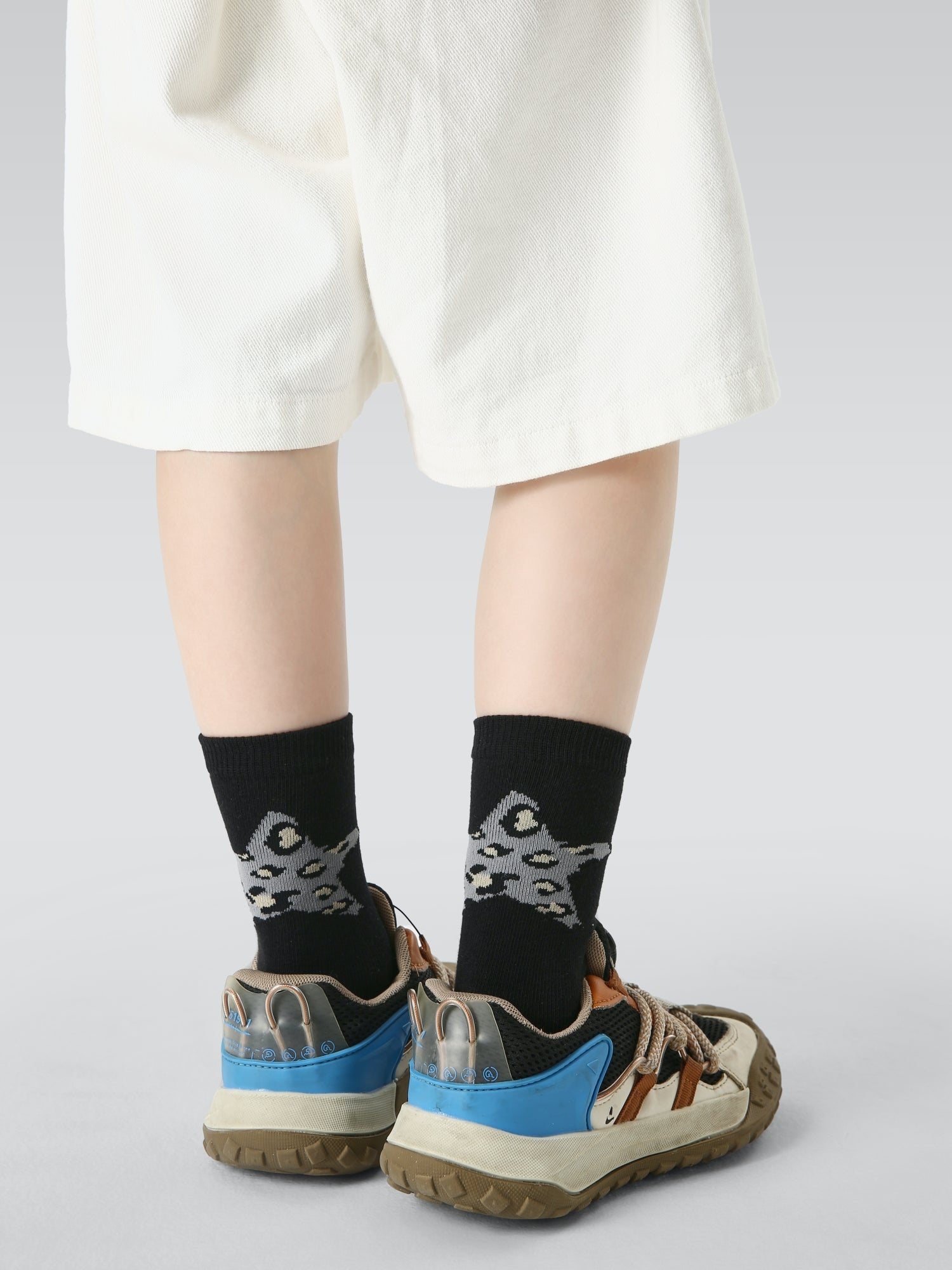Kids' Compass Star Ribbed Sock-4 Pack