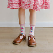 Kid's Sweet Berry & Floral Socks - 5 Pairs - Weavasocks