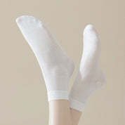 Women's 10% Silk & Modal Antibacterial Ankle Socks - product photo showing modal and mulberry silk comfort