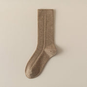 Silk Blend Cable Socks