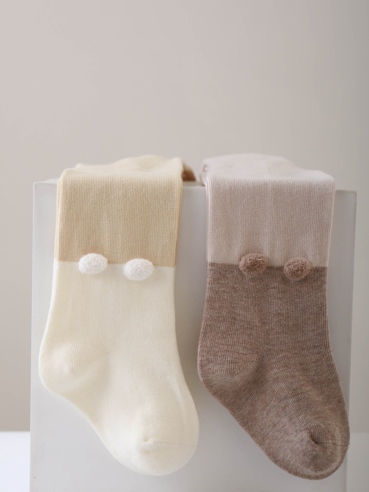 Babies' Organic Cotton Layering Tights for Babies-1 Pack