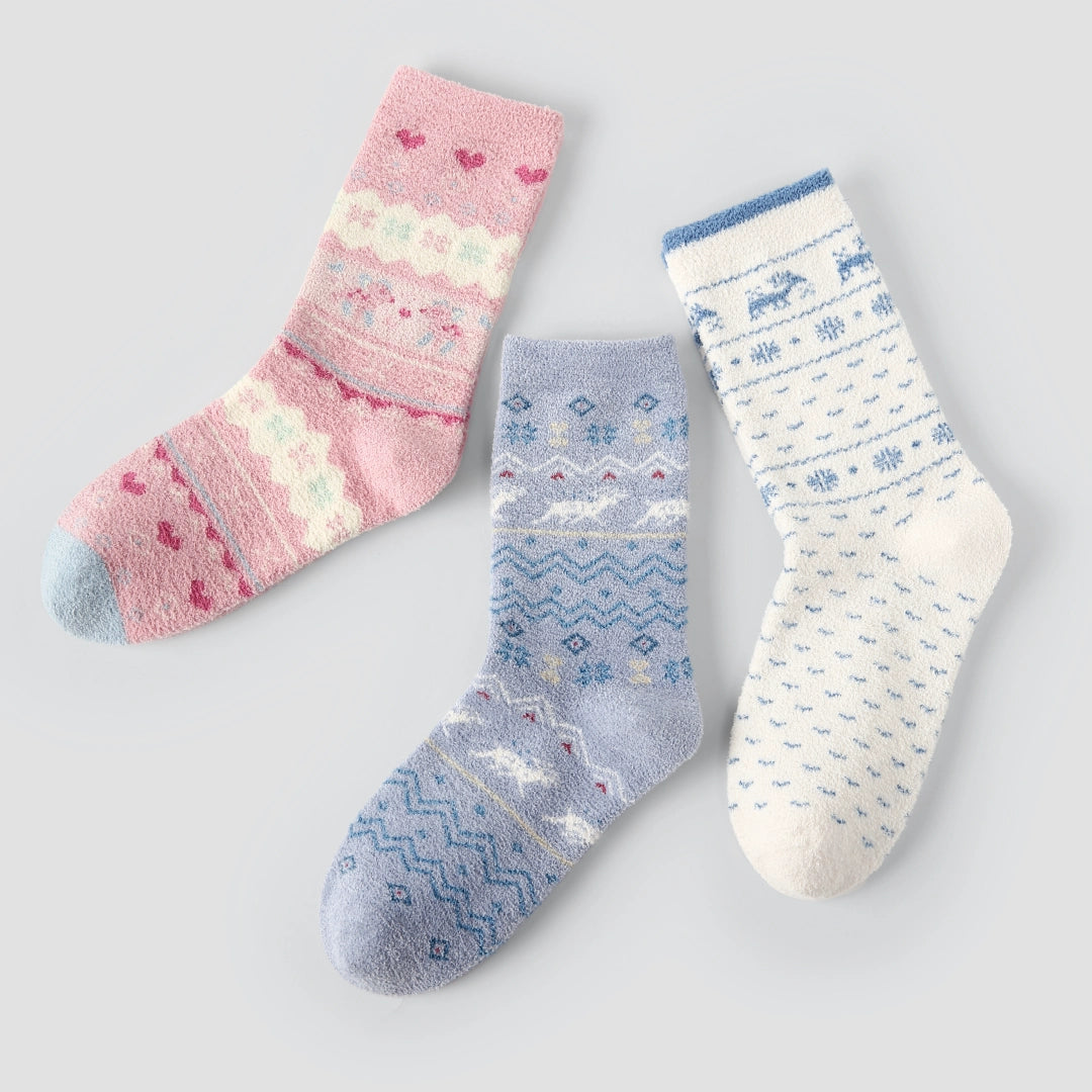 Cozy Holiday Socks