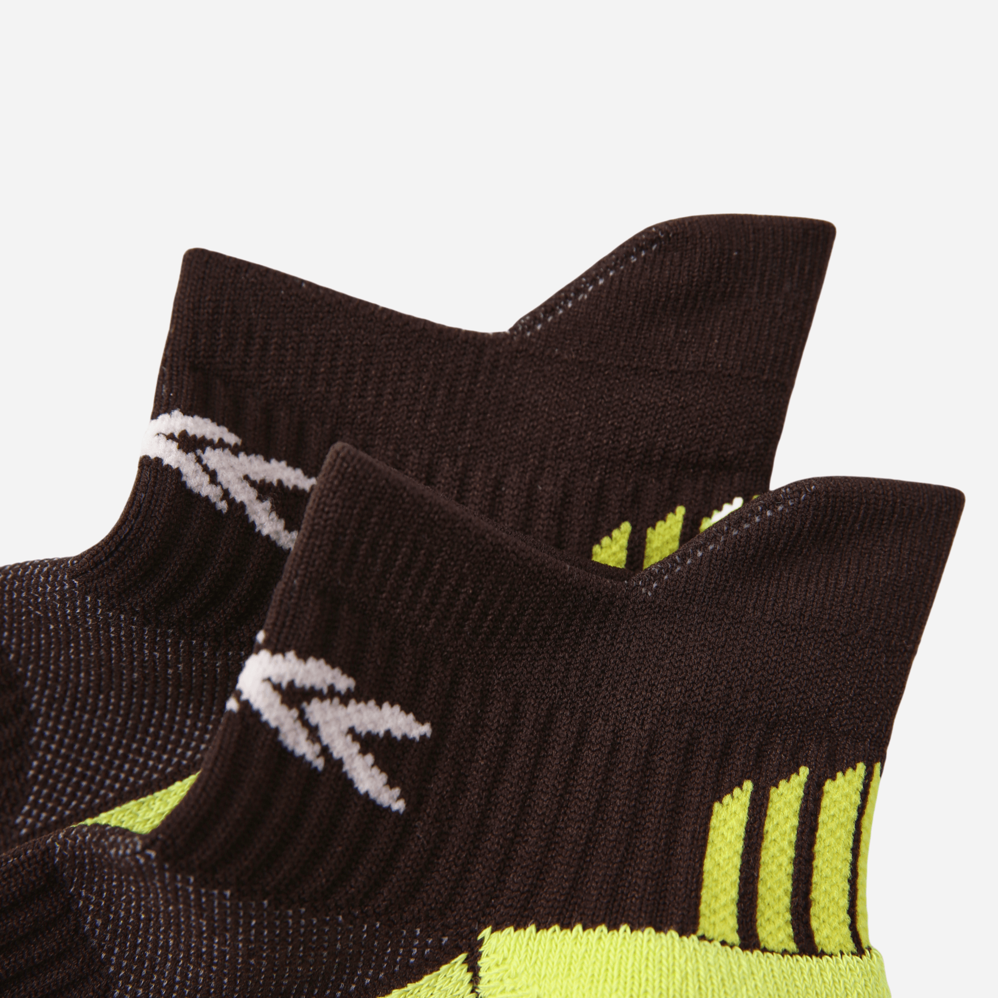 Women's Performance Cushioned Ankle Socks - Espresso & Volt