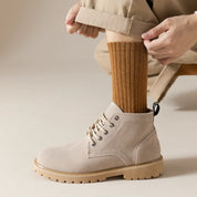 Men's 92% Premium Cotton Terry Cushion Sport Socks - product photo showing cushioned comfort