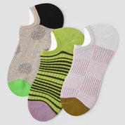 Geometric No-Show Socks