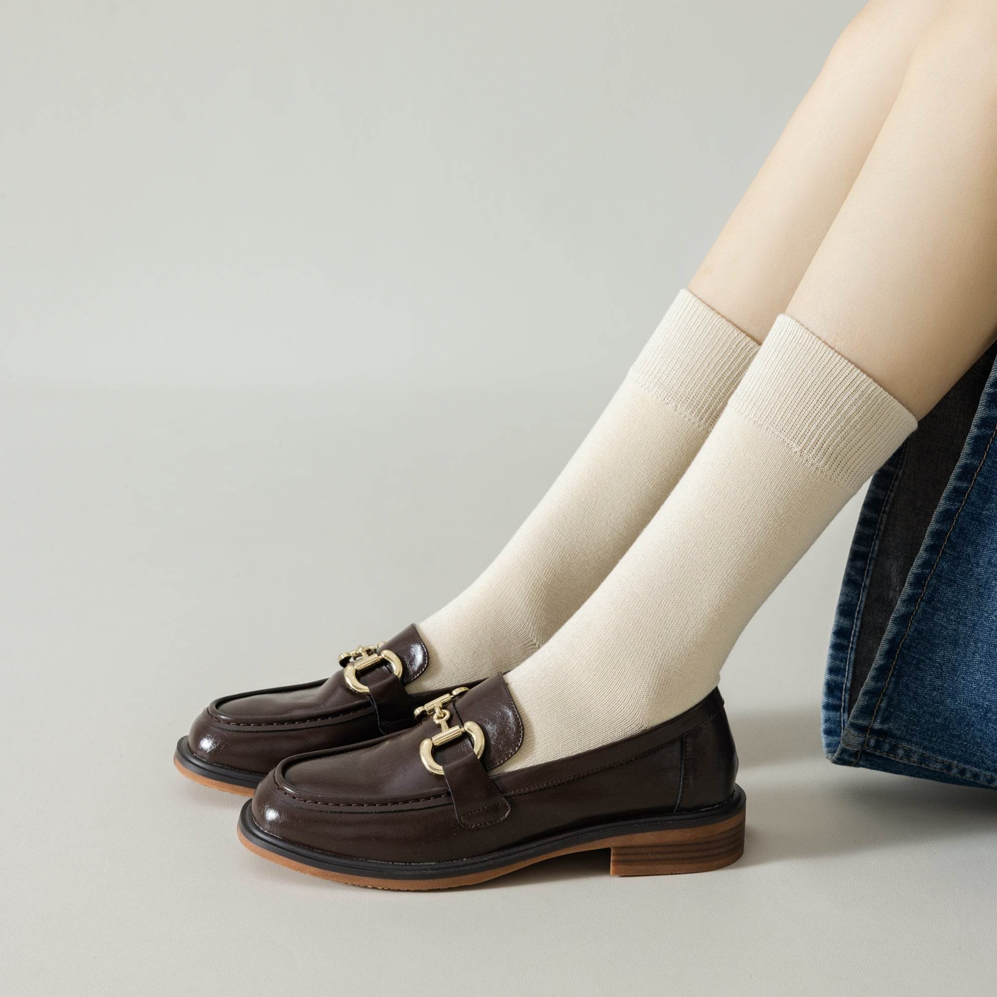 Women's Everyday Marled Crew Socks  - Single Pair