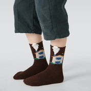 Kid's Night Cozy Fuzzy Socks - 4 Pairs