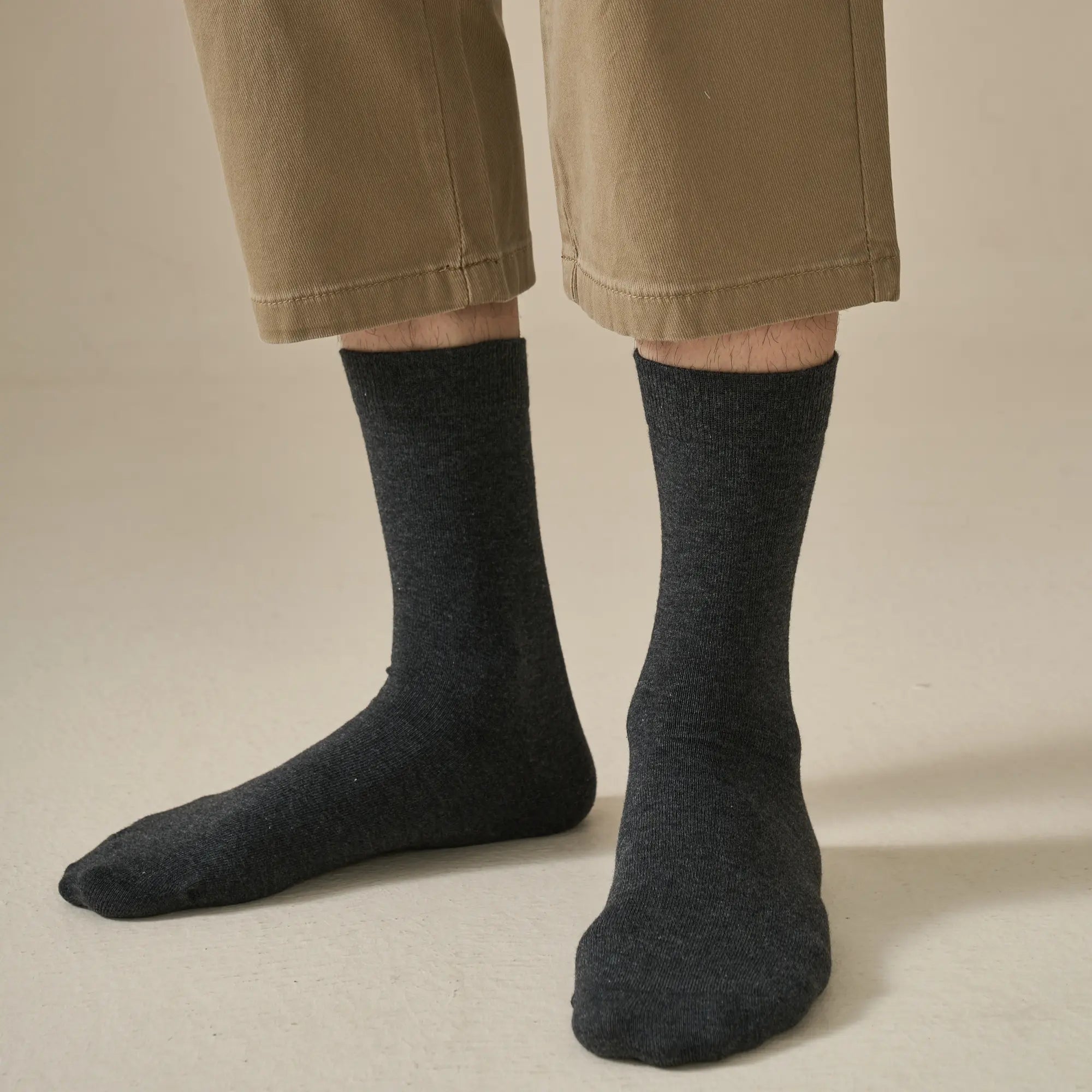 Men's Classic Marled Cotton Socks