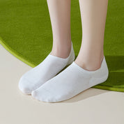 Kids & Petite Women's 95% Cotton Seamless No-Show Socks - sock set showing soft cotton comfort