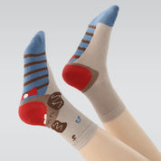 Kid's Musical Animals Novelty Socks - 5 Pairs