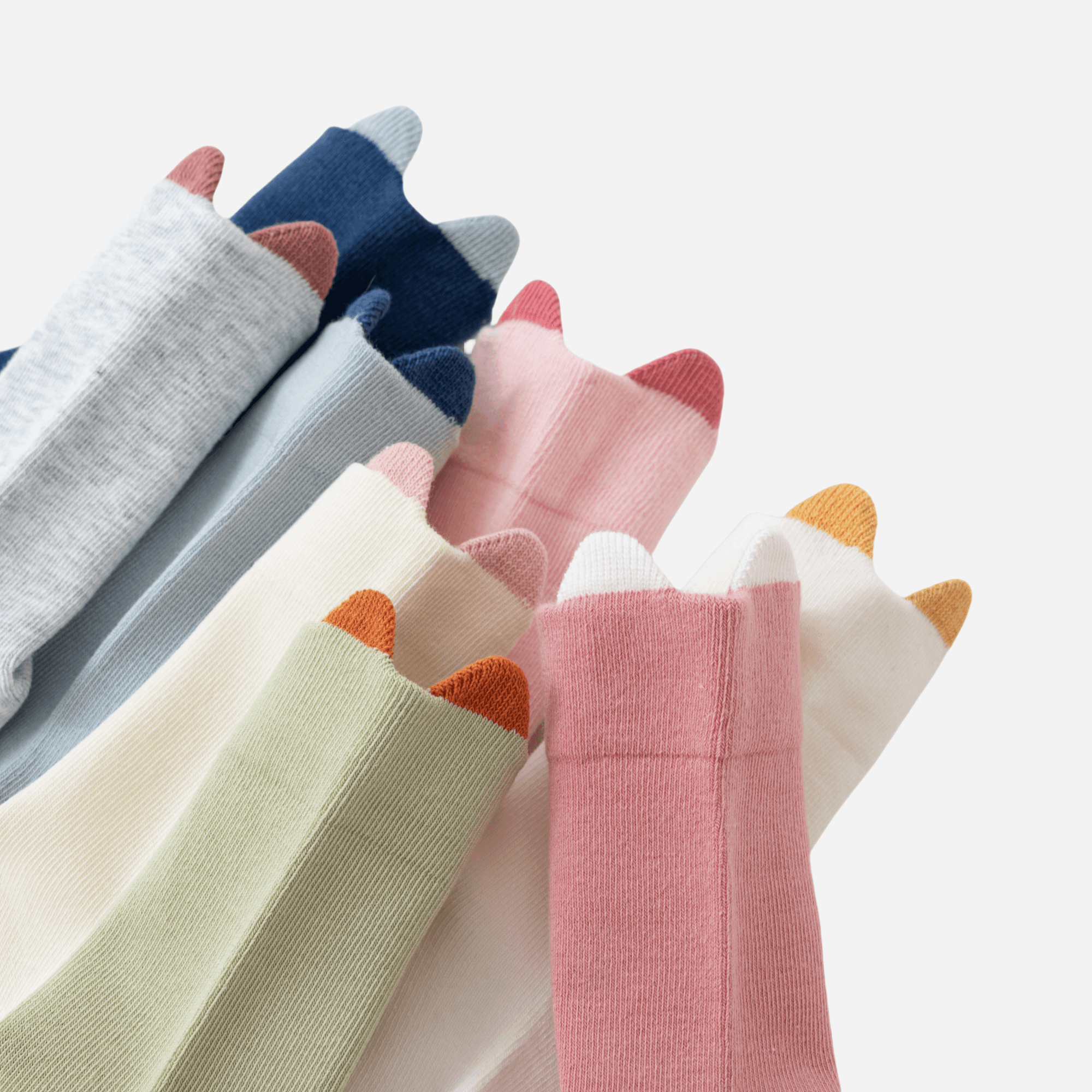 Babies Tiny Dino Tab Socks-4 Pack - Weavasocks