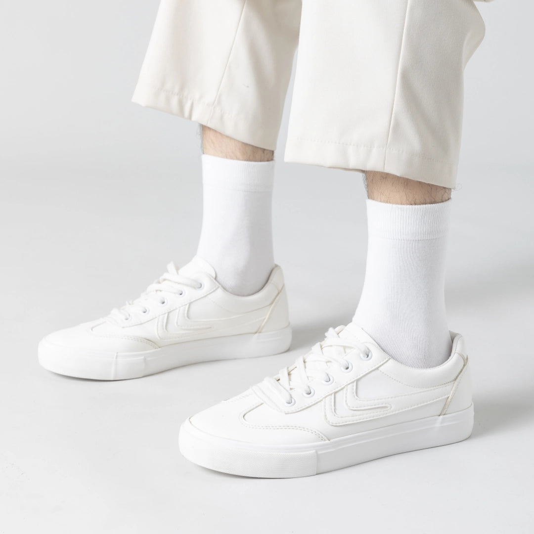 Men's 98% Premium Cotton Business Crew Socks