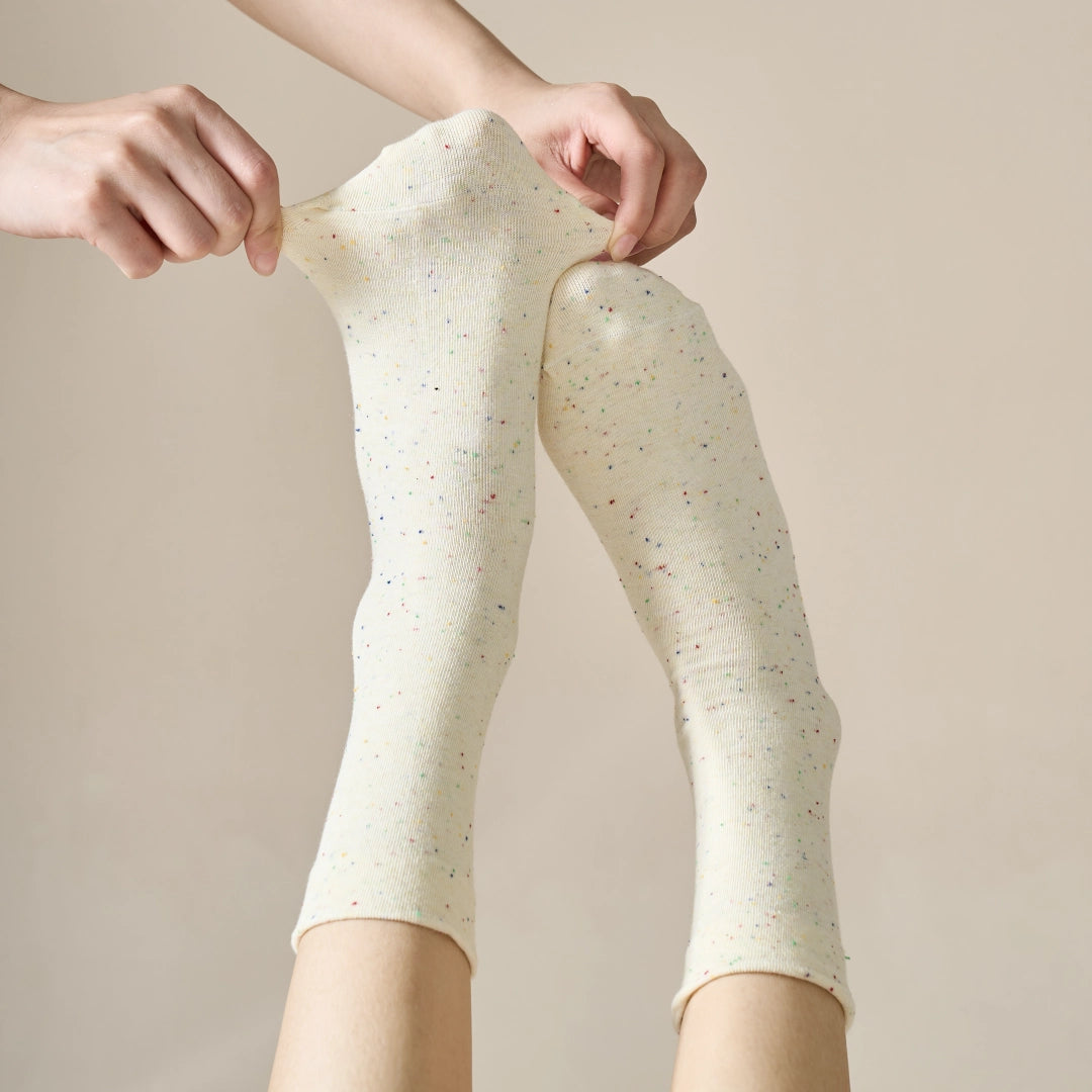Speckled Crew Socks